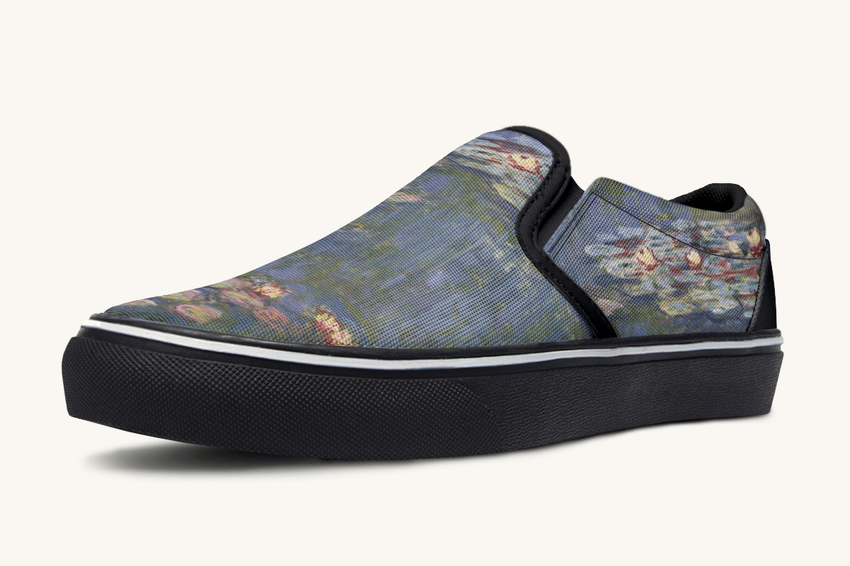 Stillness In Bloom Slip On Shoes - Jaded Lament