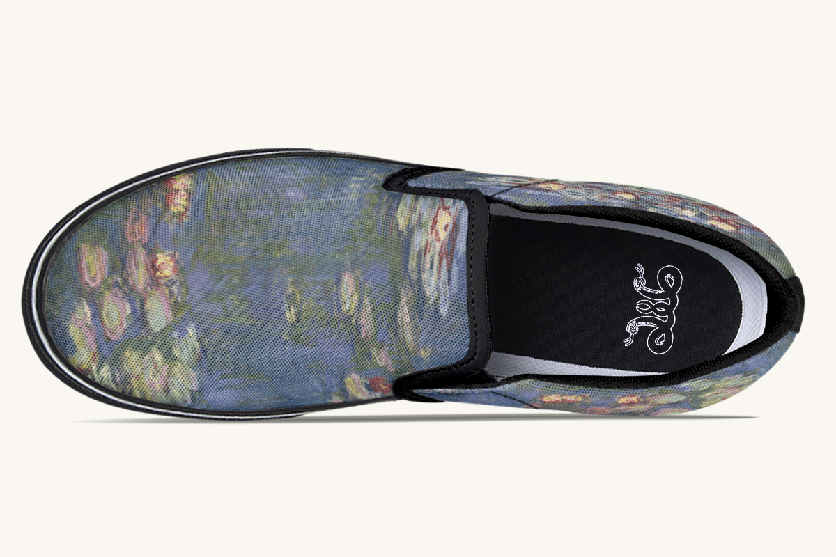 Stillness In Bloom Slip On Shoes - Jaded Lament