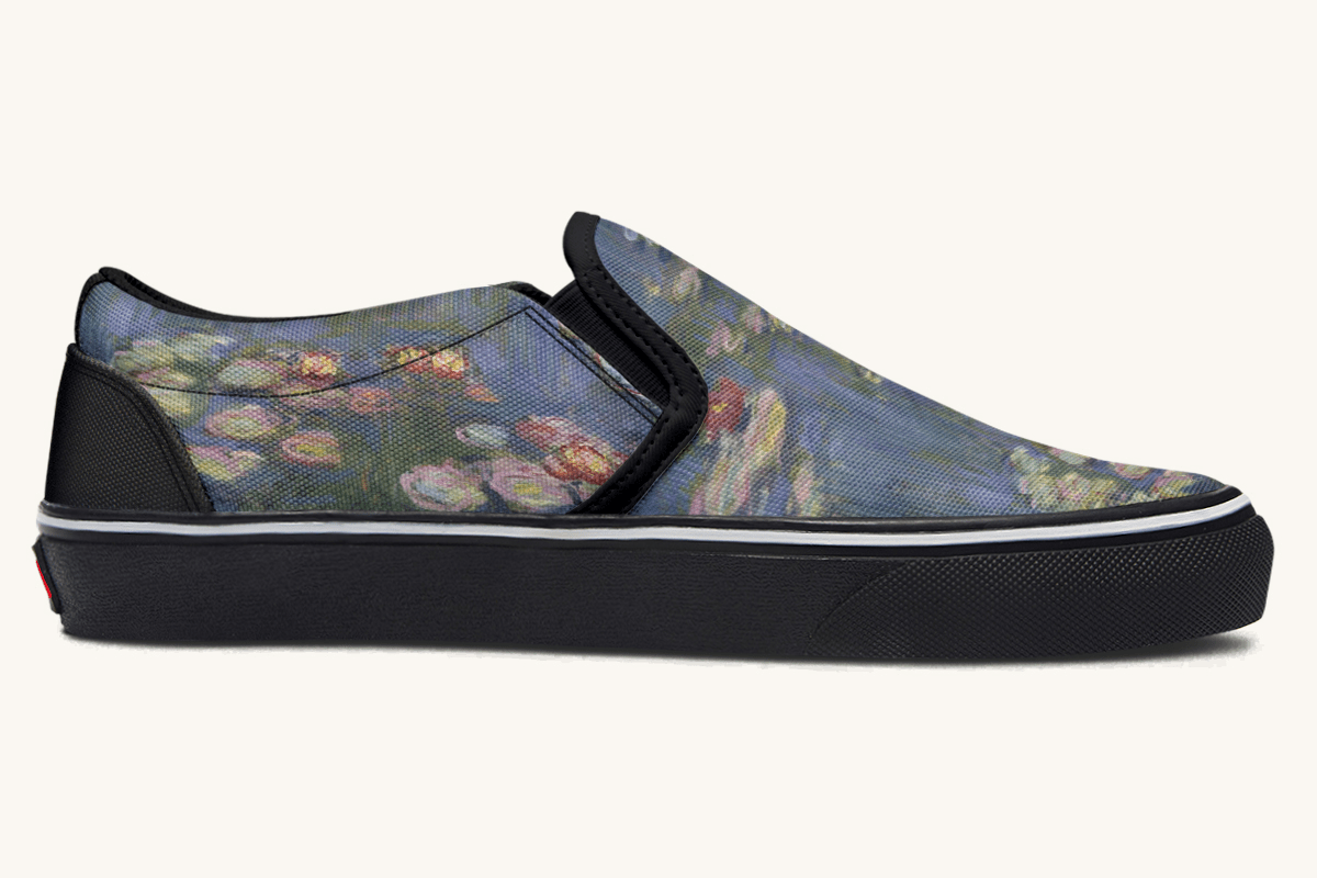 Stillness In Bloom Slip On Shoes - Jaded Lament