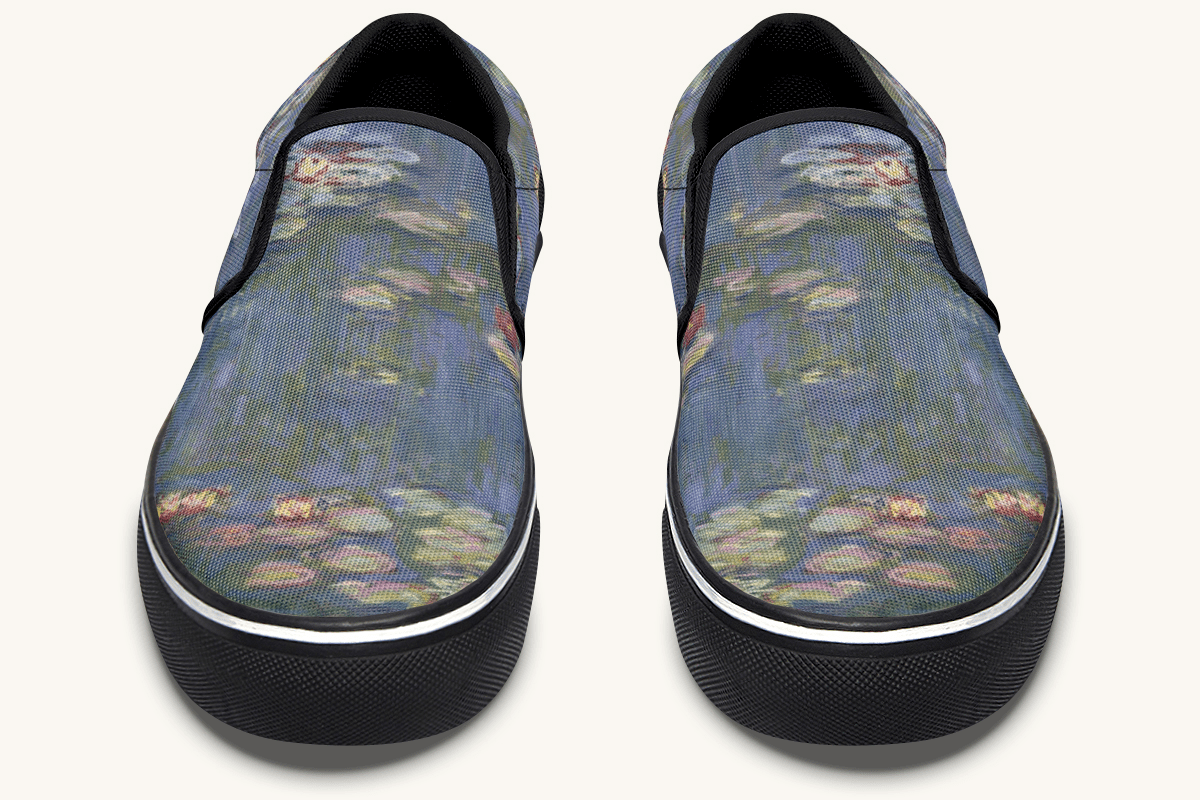 Stillness In Bloom Slip On Shoes - Jaded Lament