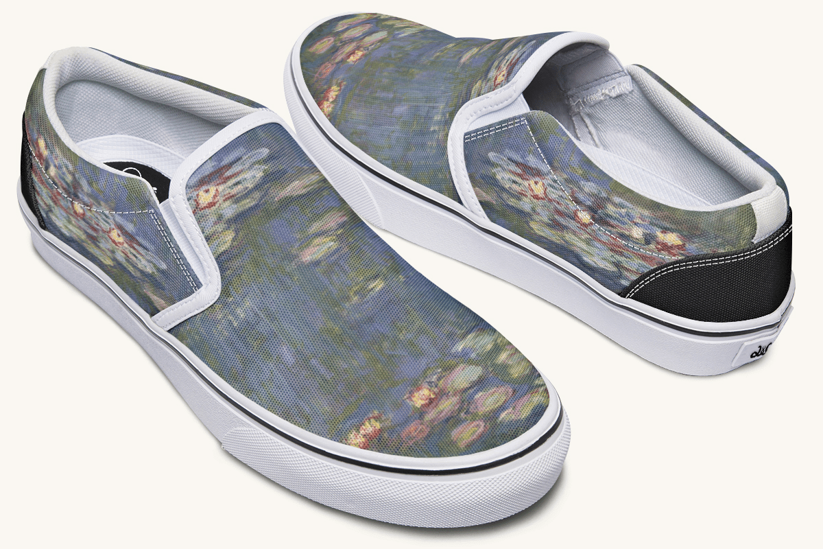 Stillness In Bloom Slip On Shoes - Jaded Lament
