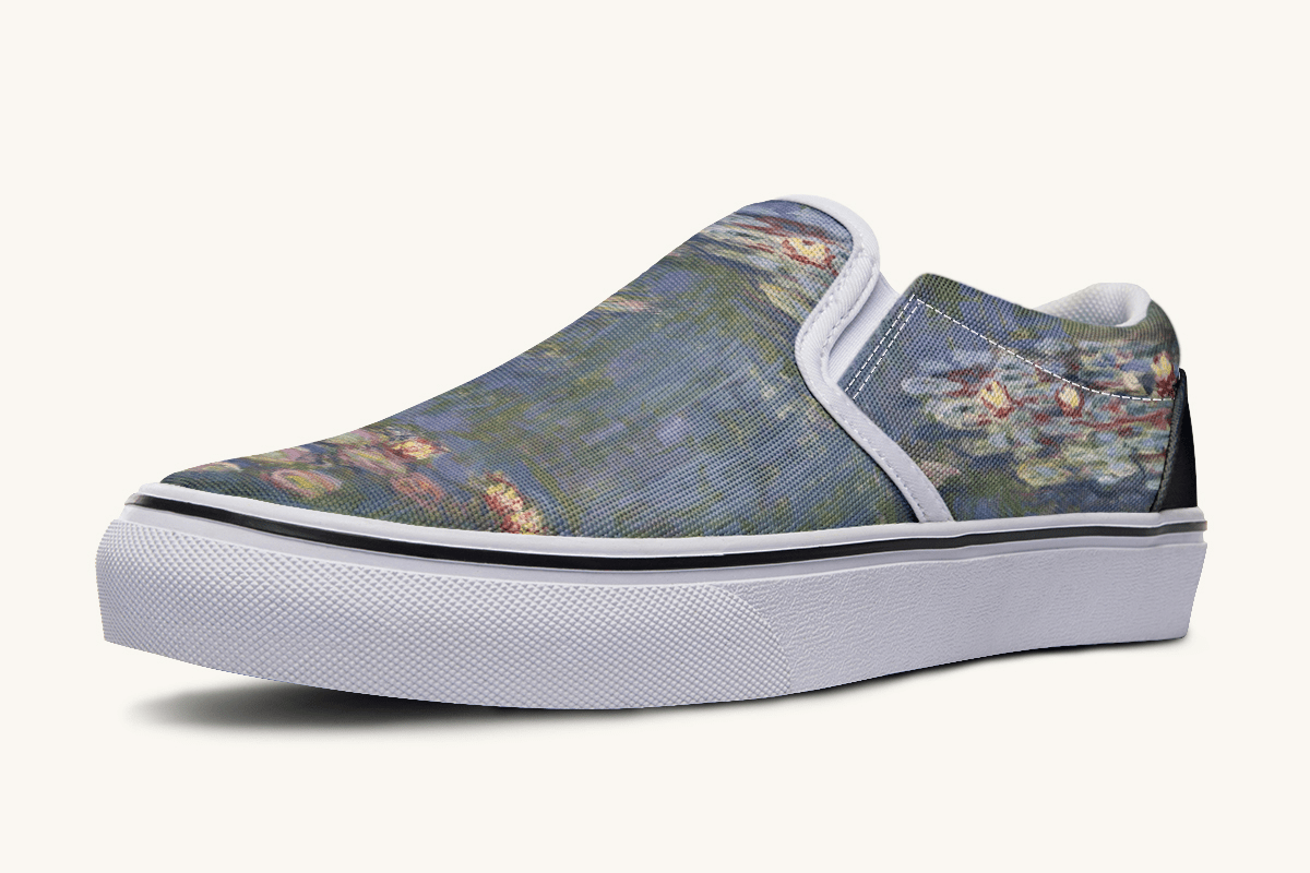 Stillness In Bloom Slip On Shoes - Jaded Lament