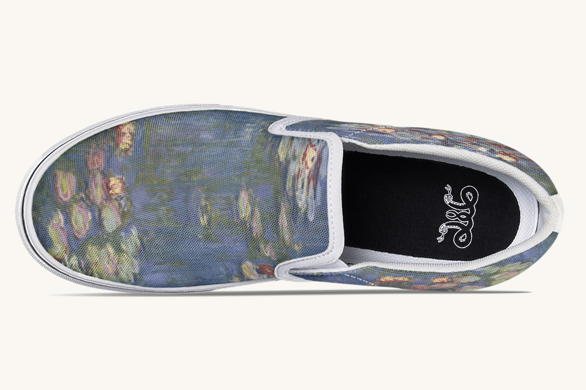 Stillness In Bloom Slip On Shoes - Jaded Lament