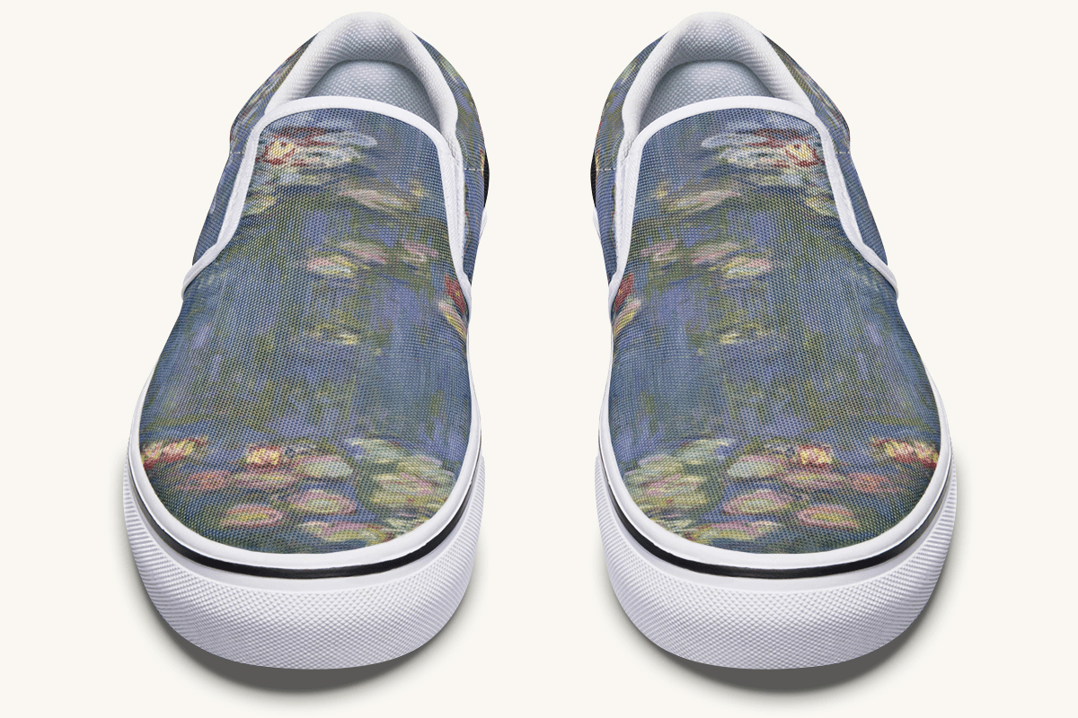 Stillness In Bloom Slip On Shoes - Jaded Lament