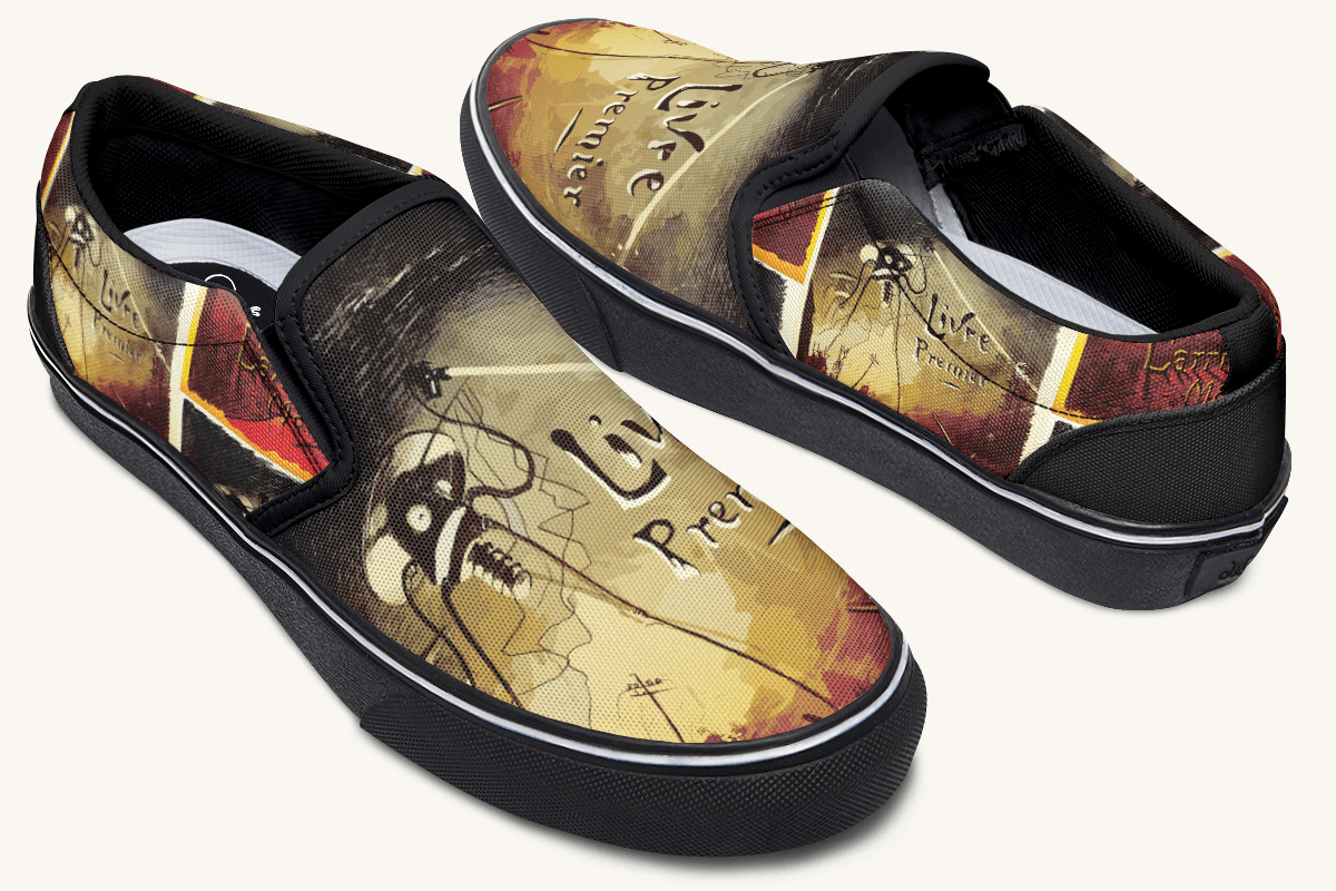 The Burnt Marvels Slip On Shoes - Jaded Lament