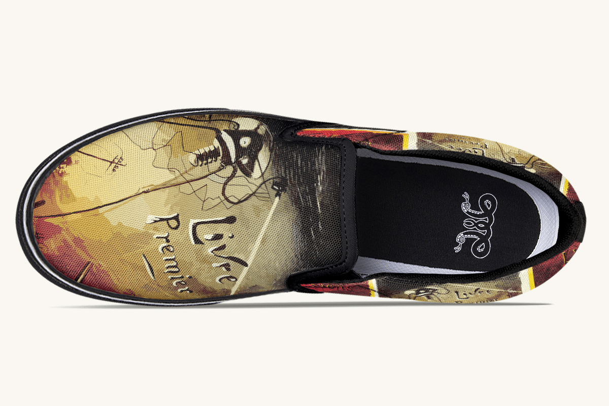 The Burnt Marvels Slip On Shoes - Jaded Lament