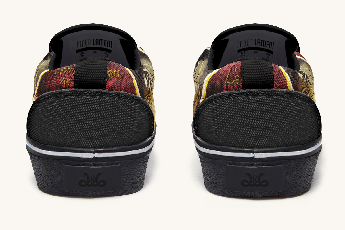 The Burnt Marvels Slip On Shoes - Jaded Lament