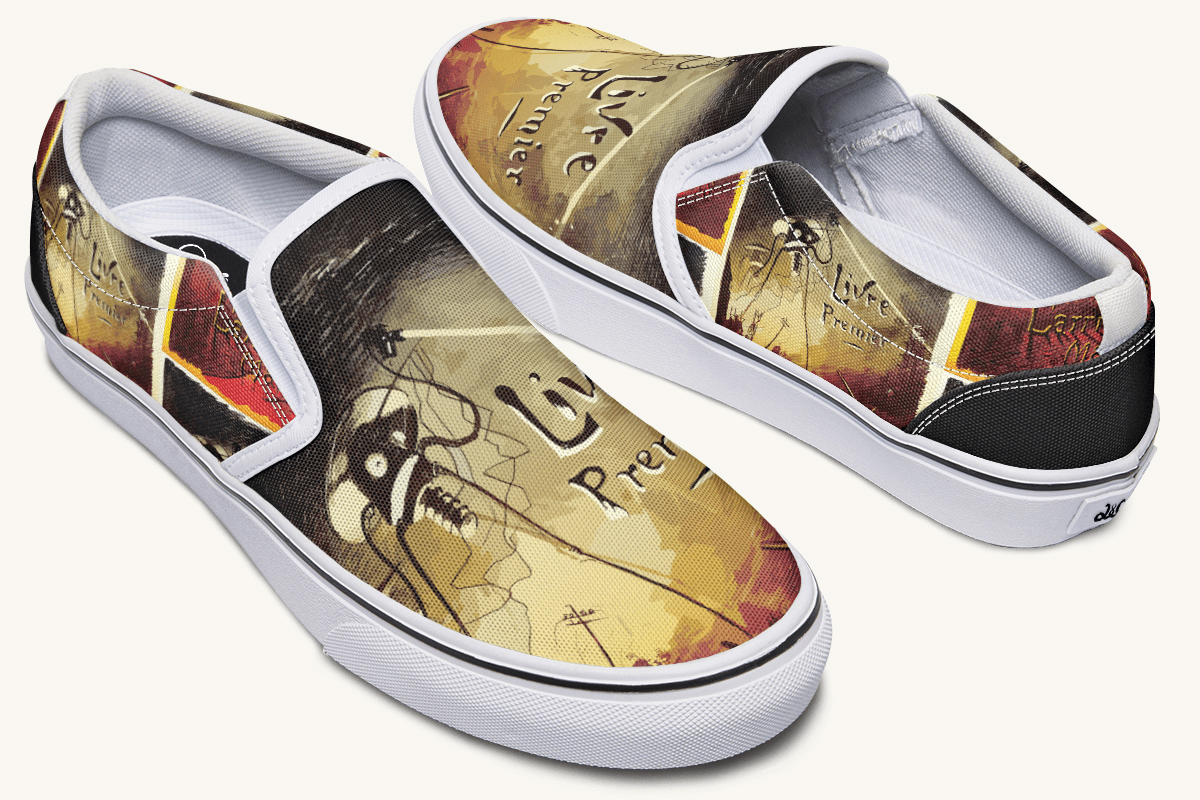 The Burnt Marvels Slip On Shoes - Jaded Lament