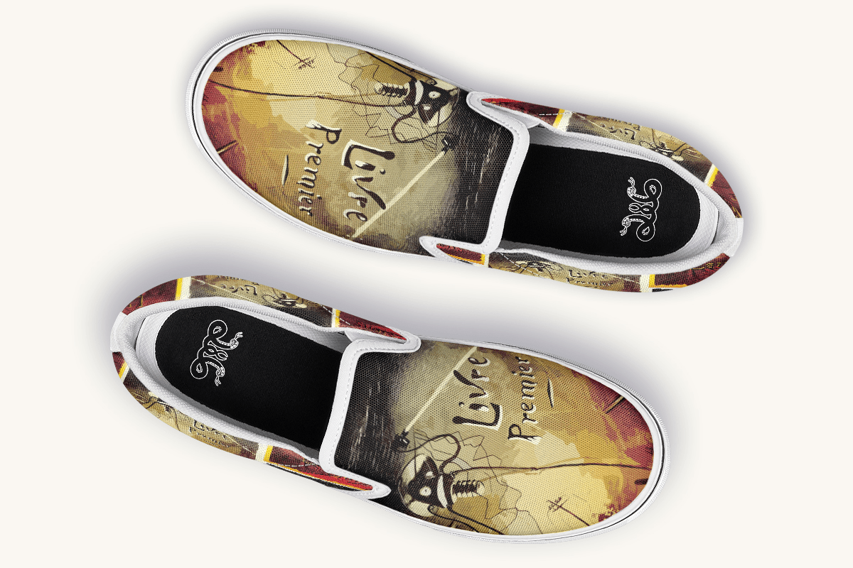 The Burnt Marvels Slip On Shoes - Jaded Lament