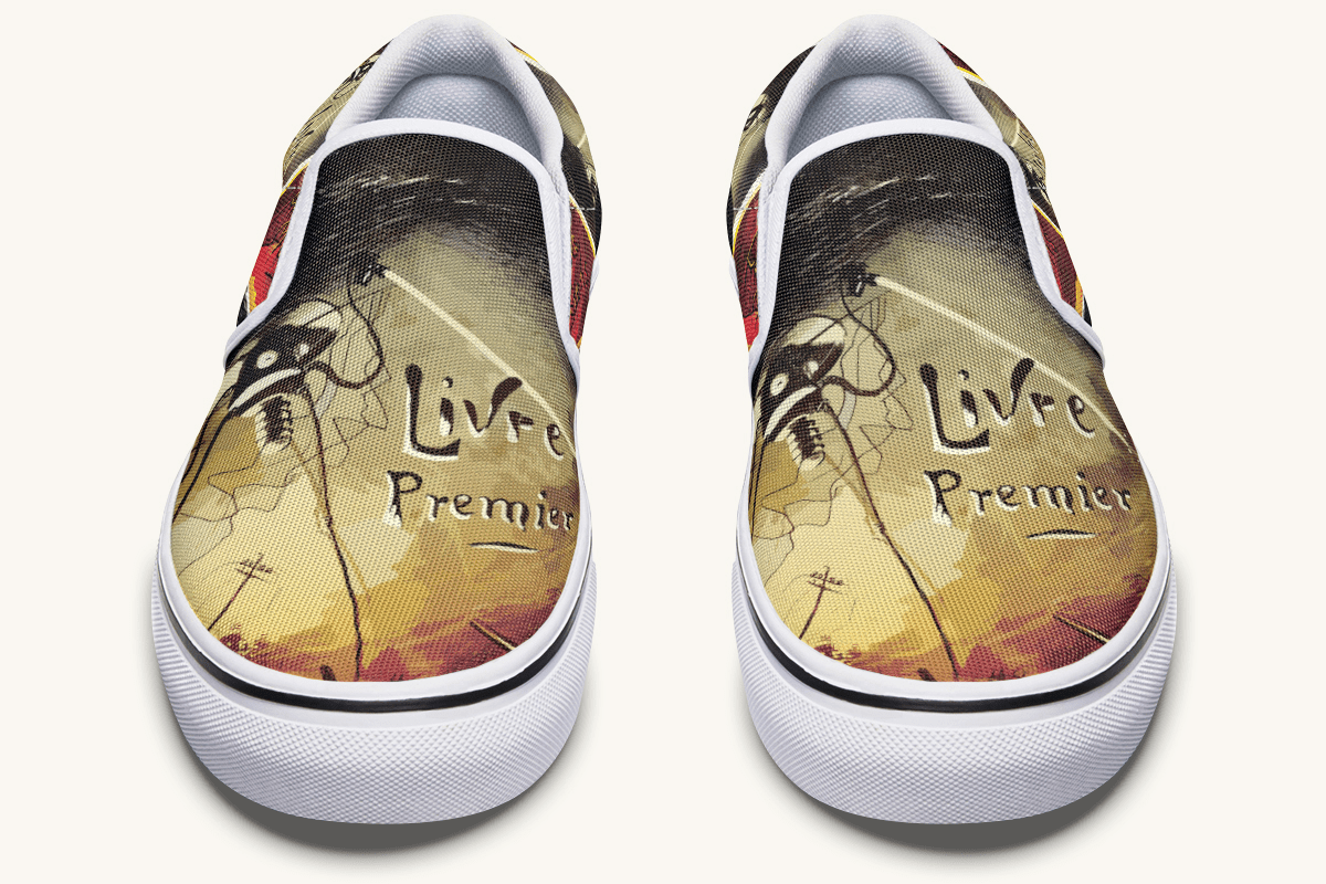 The Burnt Marvels Slip On Shoes - Jaded Lament