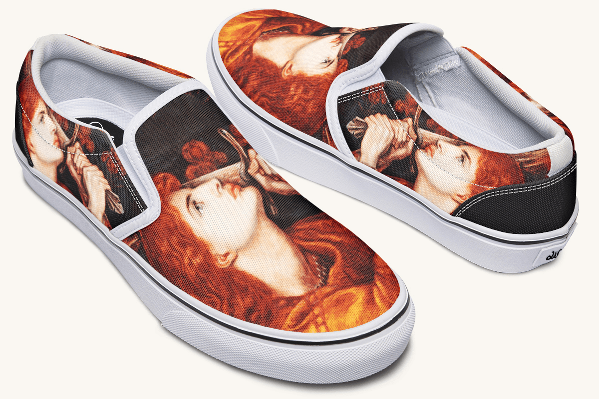 The Final Vision Slip On Shoes - Jaded Lament