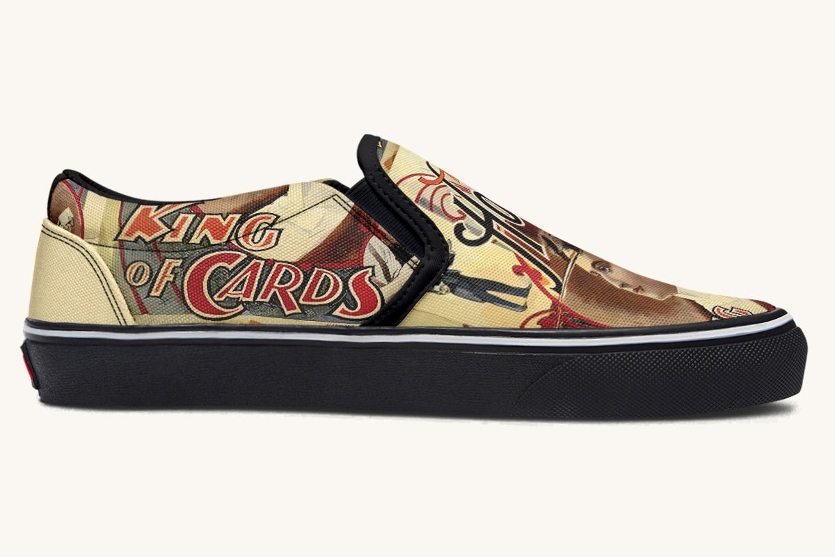 The King of Cards Slip On Shoes - Jaded Lament