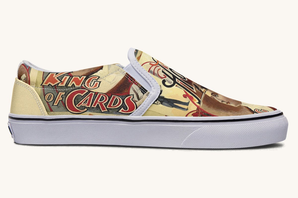 The King of Cards Slip On Shoes - Jaded Lament