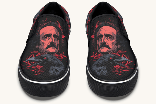 The Raven Slip On Shoes - Jaded Lament