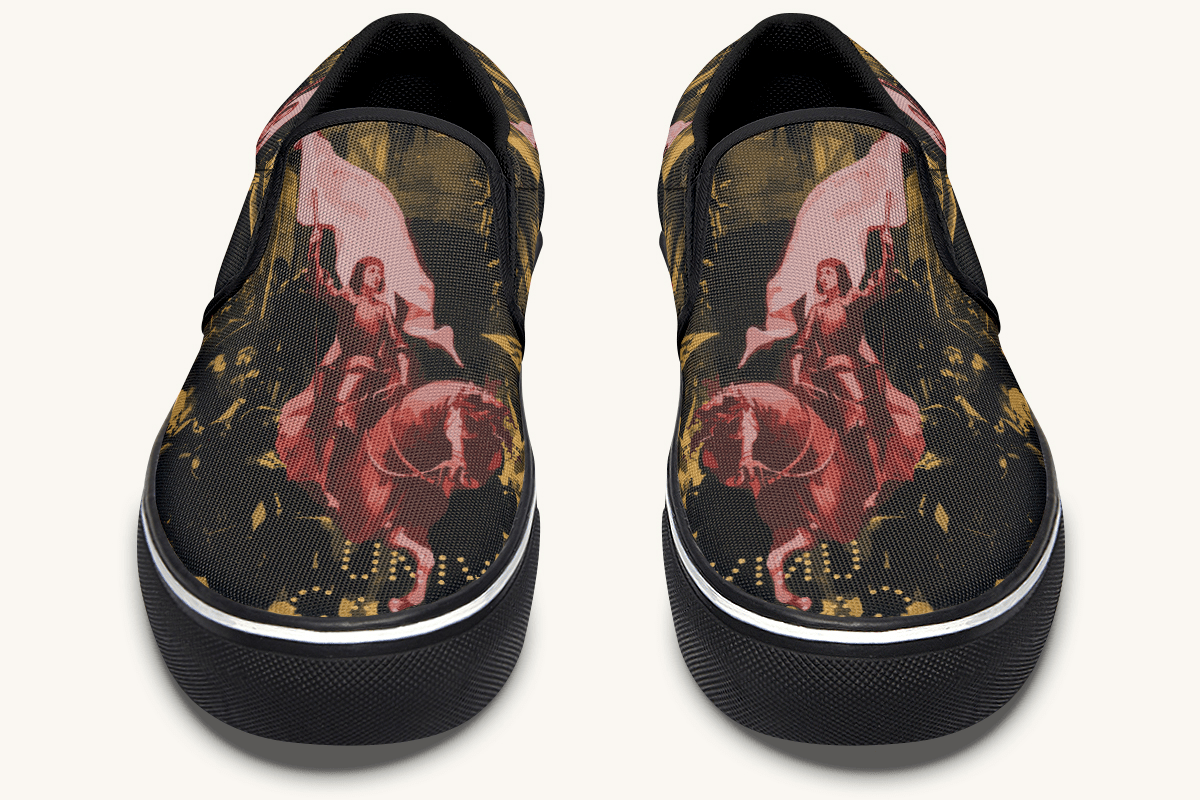 The Standard Was Hers Slip On Shoes - Jaded Lament