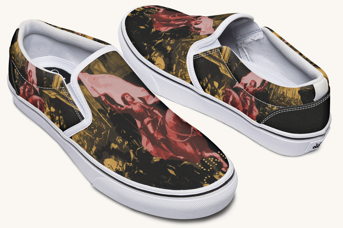 The Standard Was Hers Slip On Shoes - Jaded Lament
