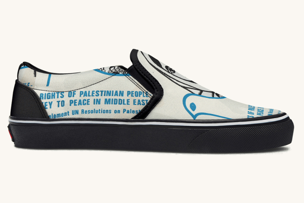 The Watching Woman Slip On Shoes - Jaded Lament
