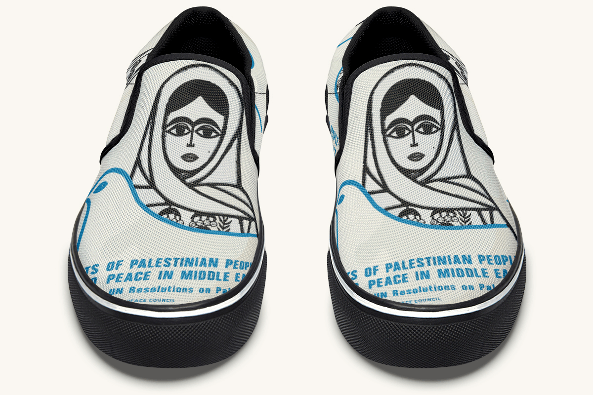 The Watching Woman Slip On Shoes - Jaded Lament
