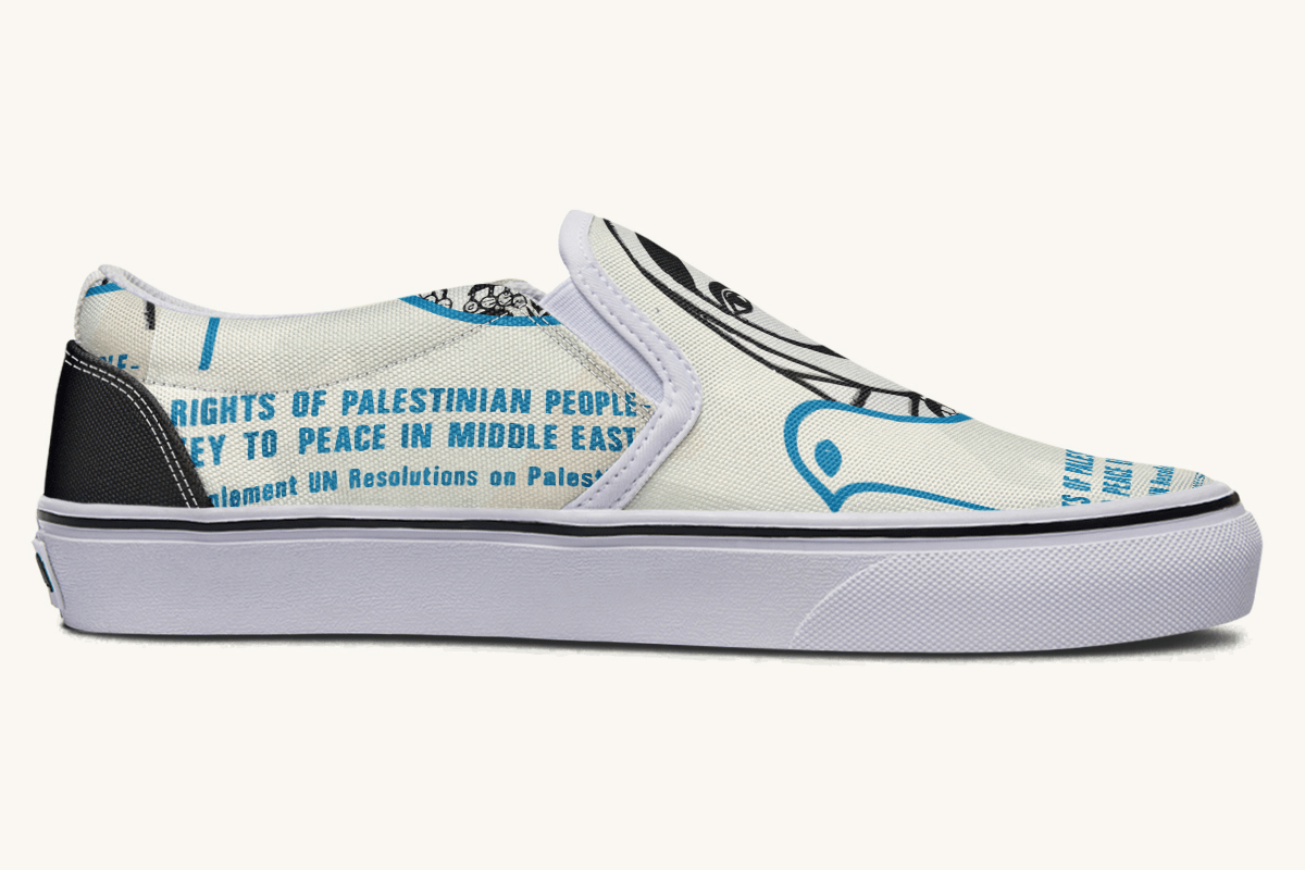 The Watching Woman Slip On Shoes - Jaded Lament