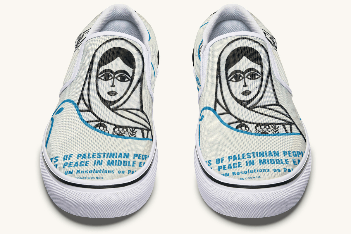 The Watching Woman Slip On Shoes - Jaded Lament