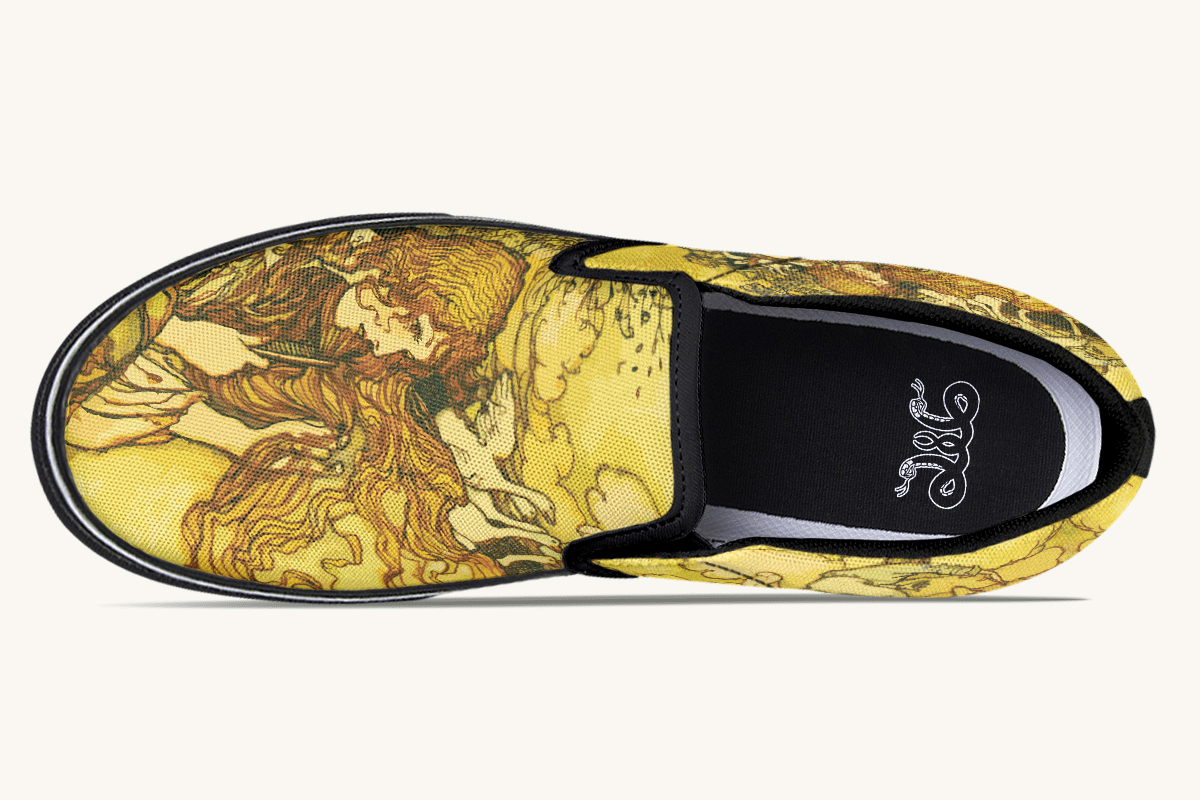 The Wild Daughter Slip On Shoes - Jaded Lament