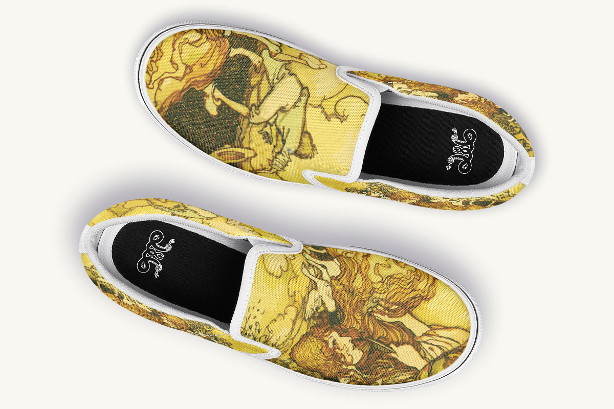 The Wild Daughter Slip On Shoes - Jaded Lament