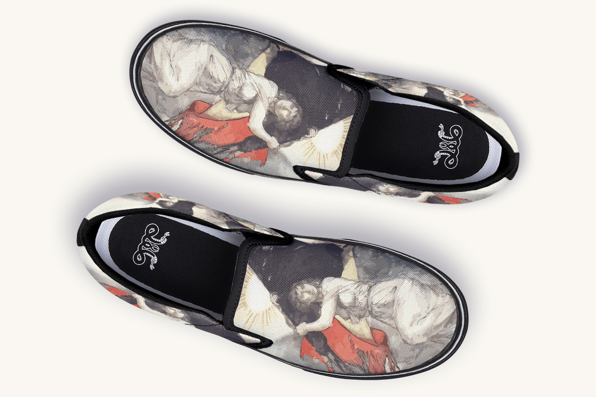 Unconquerable Slip On Shoes - Jaded Lament