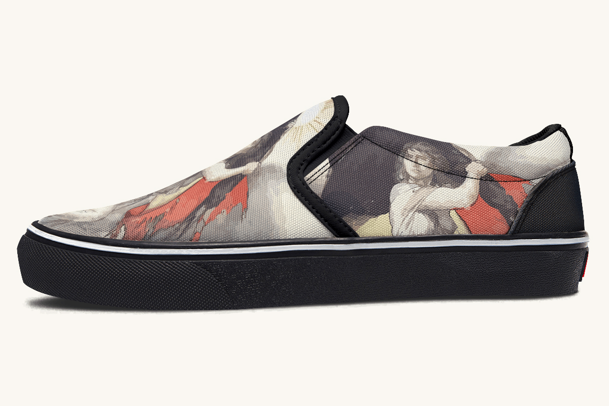 Unconquerable Slip On Shoes - Jaded Lament