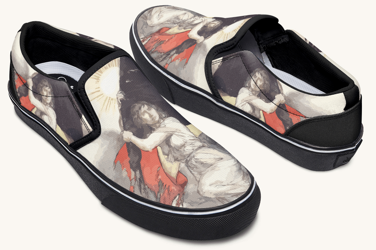 Unconquerable Slip On Shoes - Jaded Lament