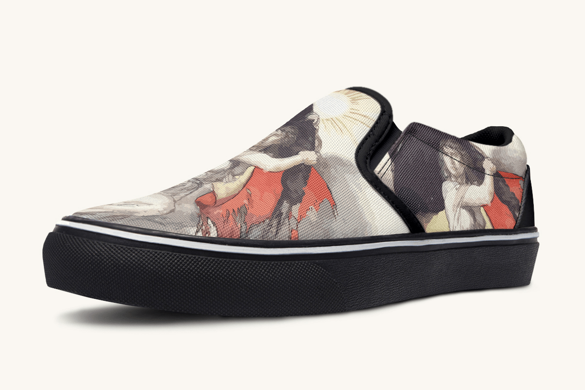Unconquerable Slip On Shoes - Jaded Lament