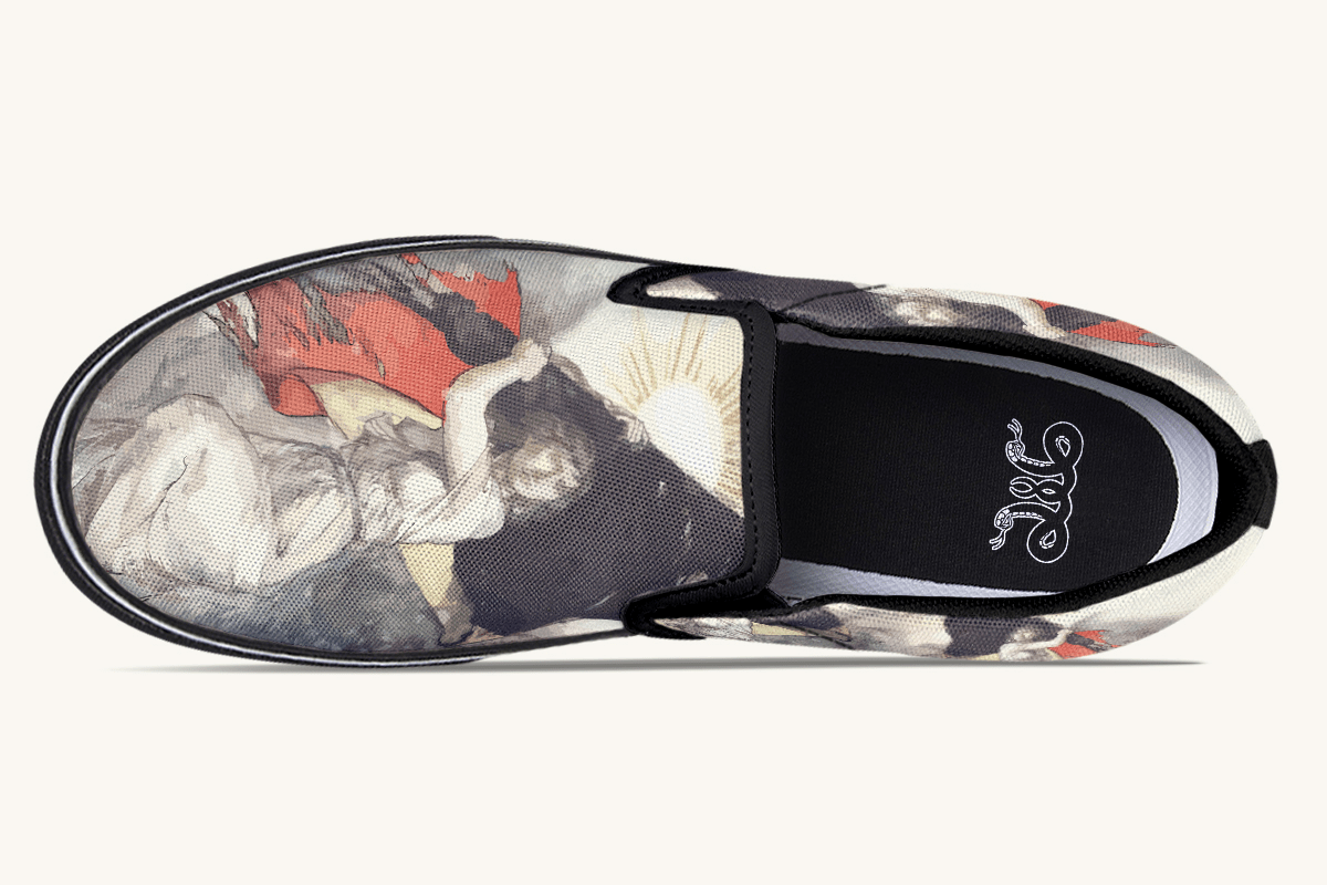 Unconquerable Slip On Shoes - Jaded Lament