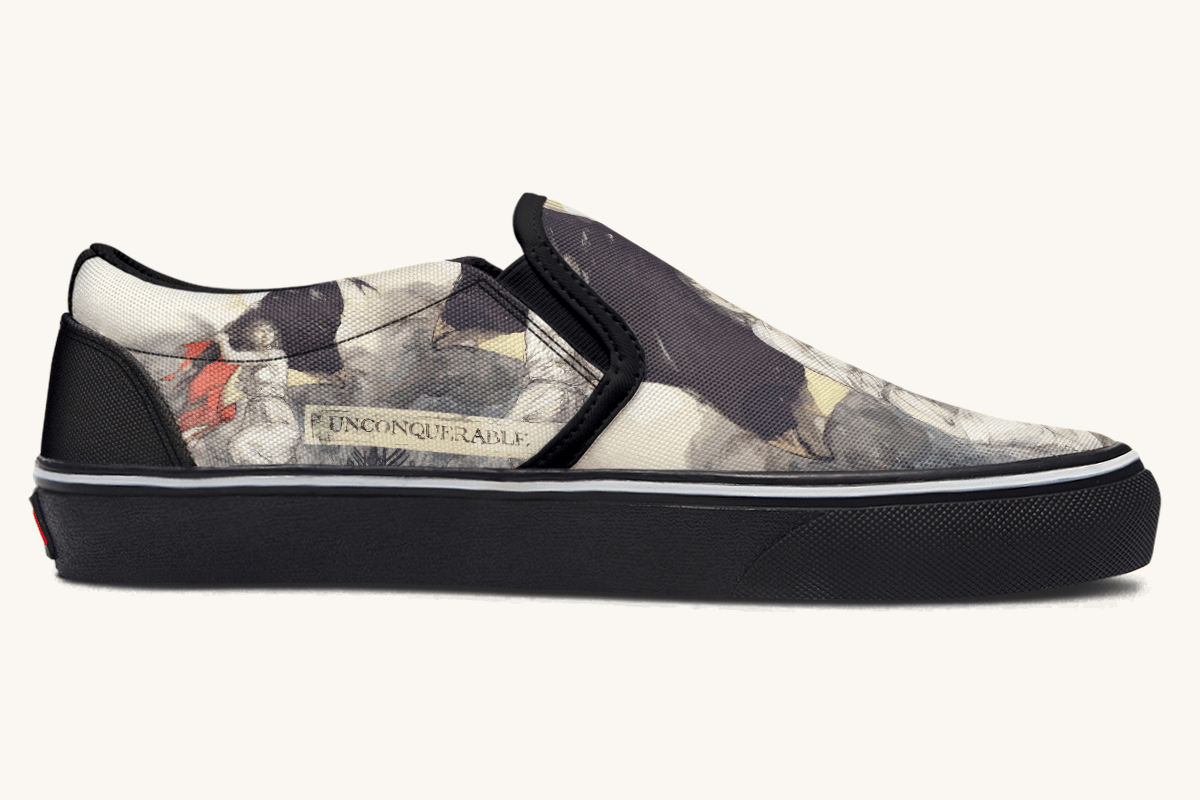 Unconquerable Slip On Shoes - Jaded Lament