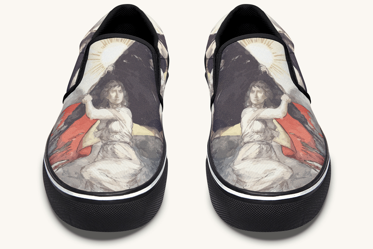 Unconquerable Slip On Shoes - Jaded Lament