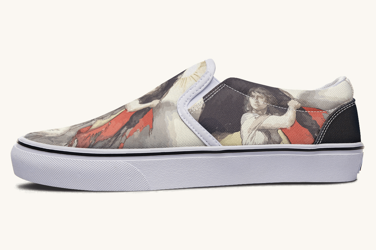 Unconquerable Slip On Shoes - Jaded Lament
