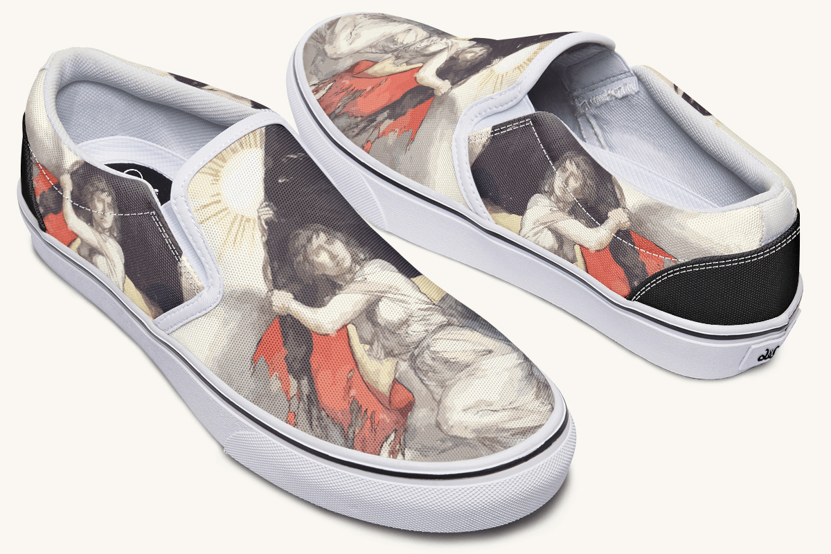 Unconquerable Slip On Shoes - Jaded Lament