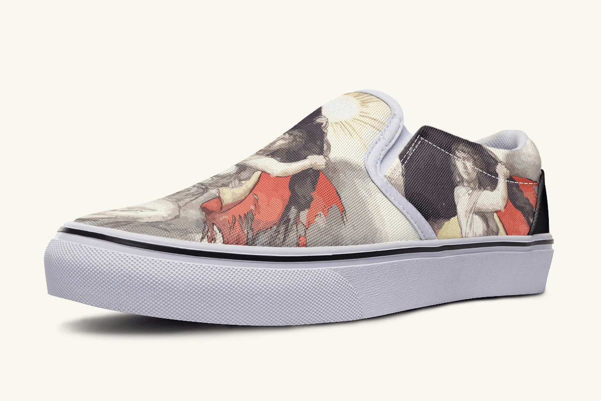 Unconquerable Slip On Shoes - Jaded Lament