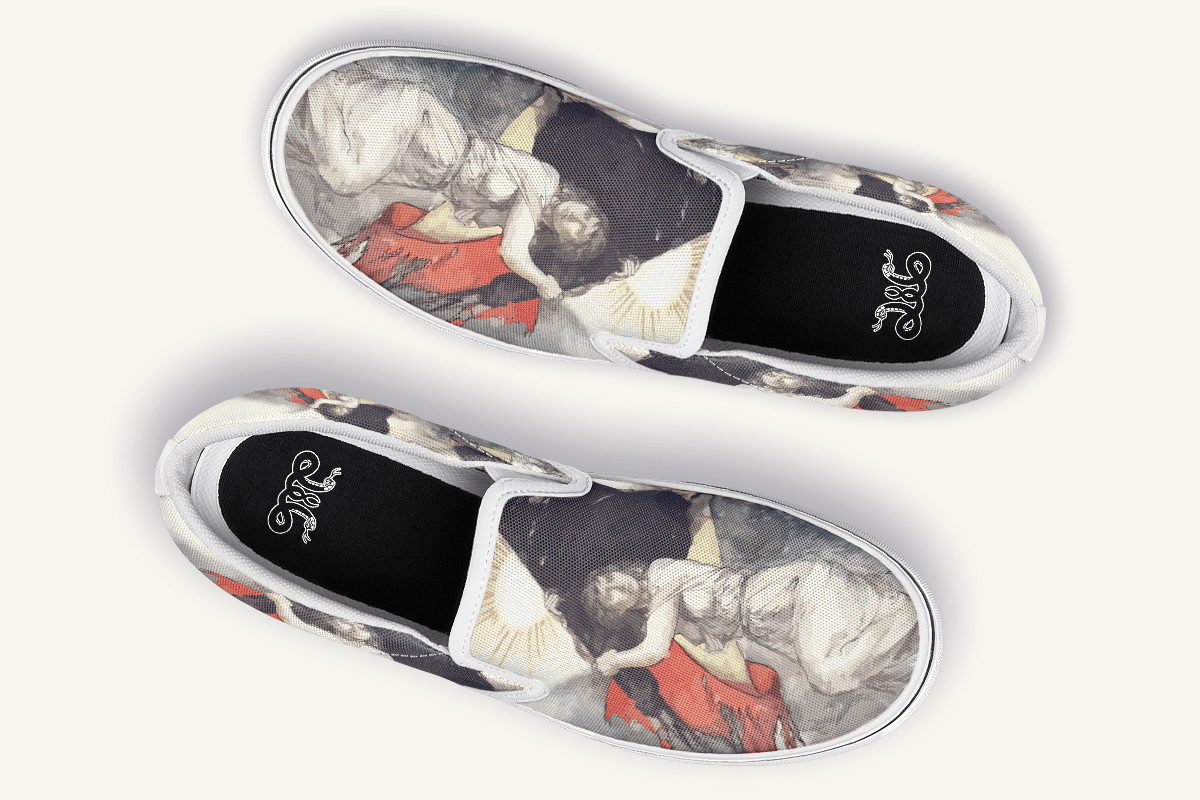 Unconquerable Slip On Shoes - Jaded Lament