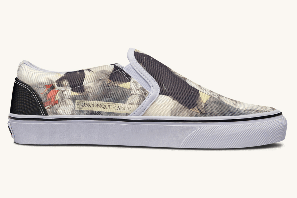 Unconquerable Slip On Shoes - Jaded Lament