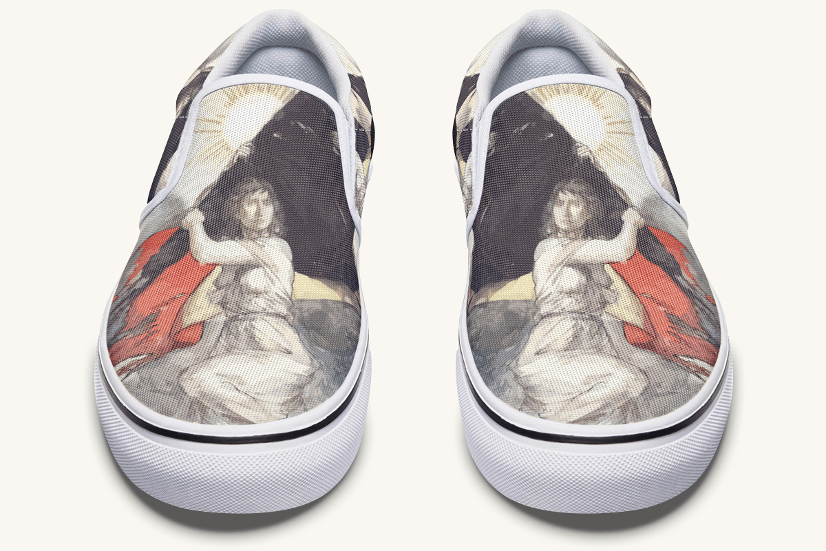 Unconquerable Slip On Shoes - Jaded Lament