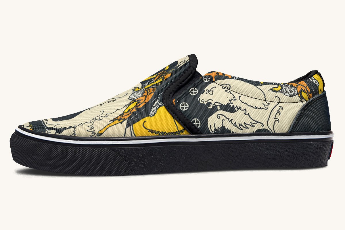 West of the Sun East of the Moon Slip On Shoes - Jaded Lament