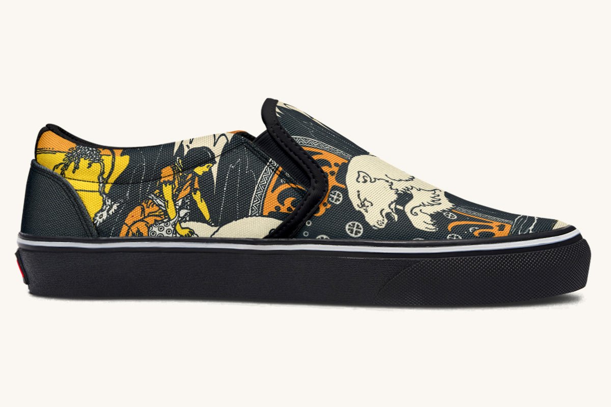 West of the Sun East of the Moon Slip On Shoes - Jaded Lament