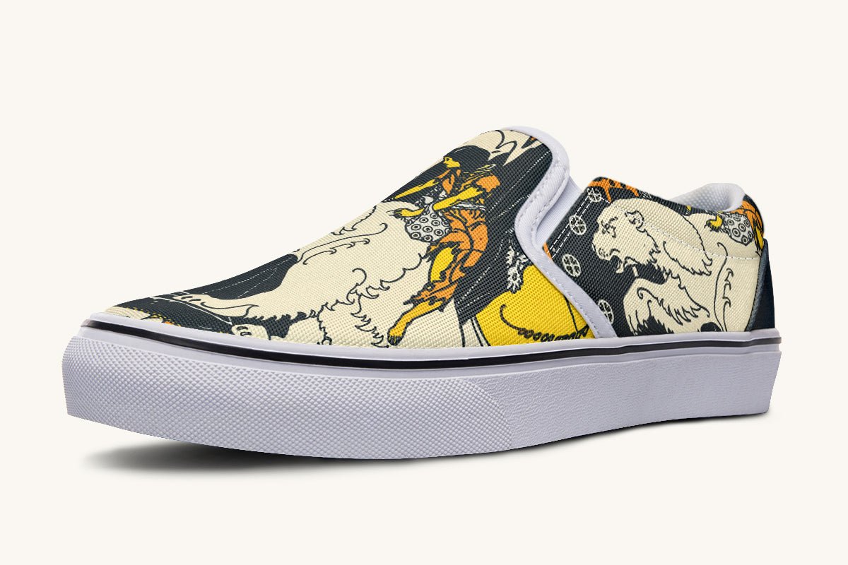 West of the Sun East of the Moon Slip On Shoes - Jaded Lament