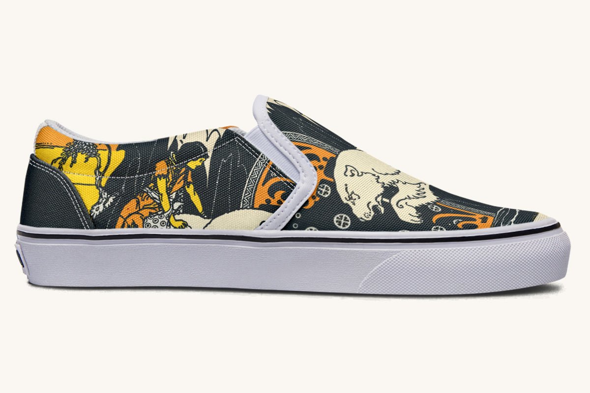 West of the Sun East of the Moon Slip On Shoes - Jaded Lament