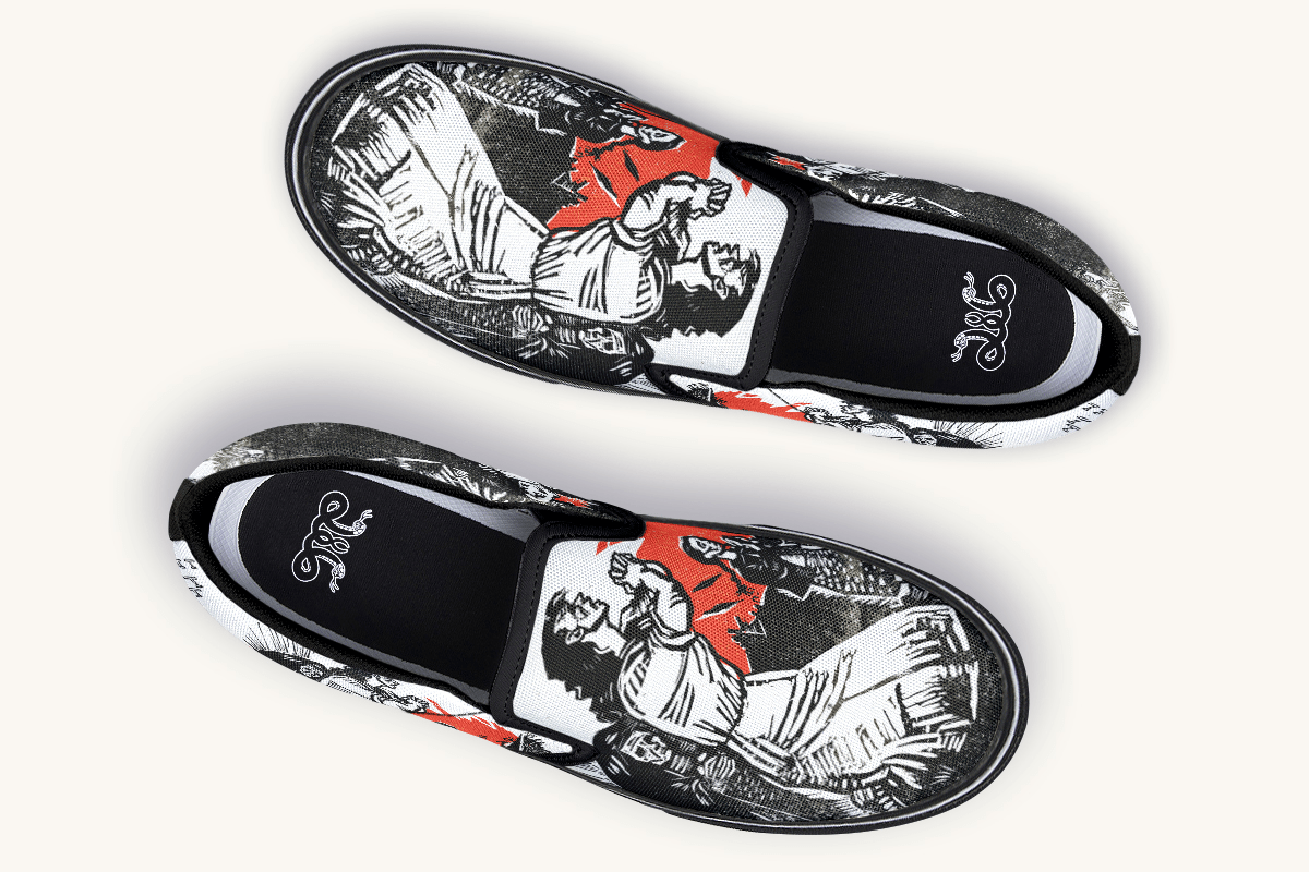 What They Remember Slip On Shoes - Jaded Lament