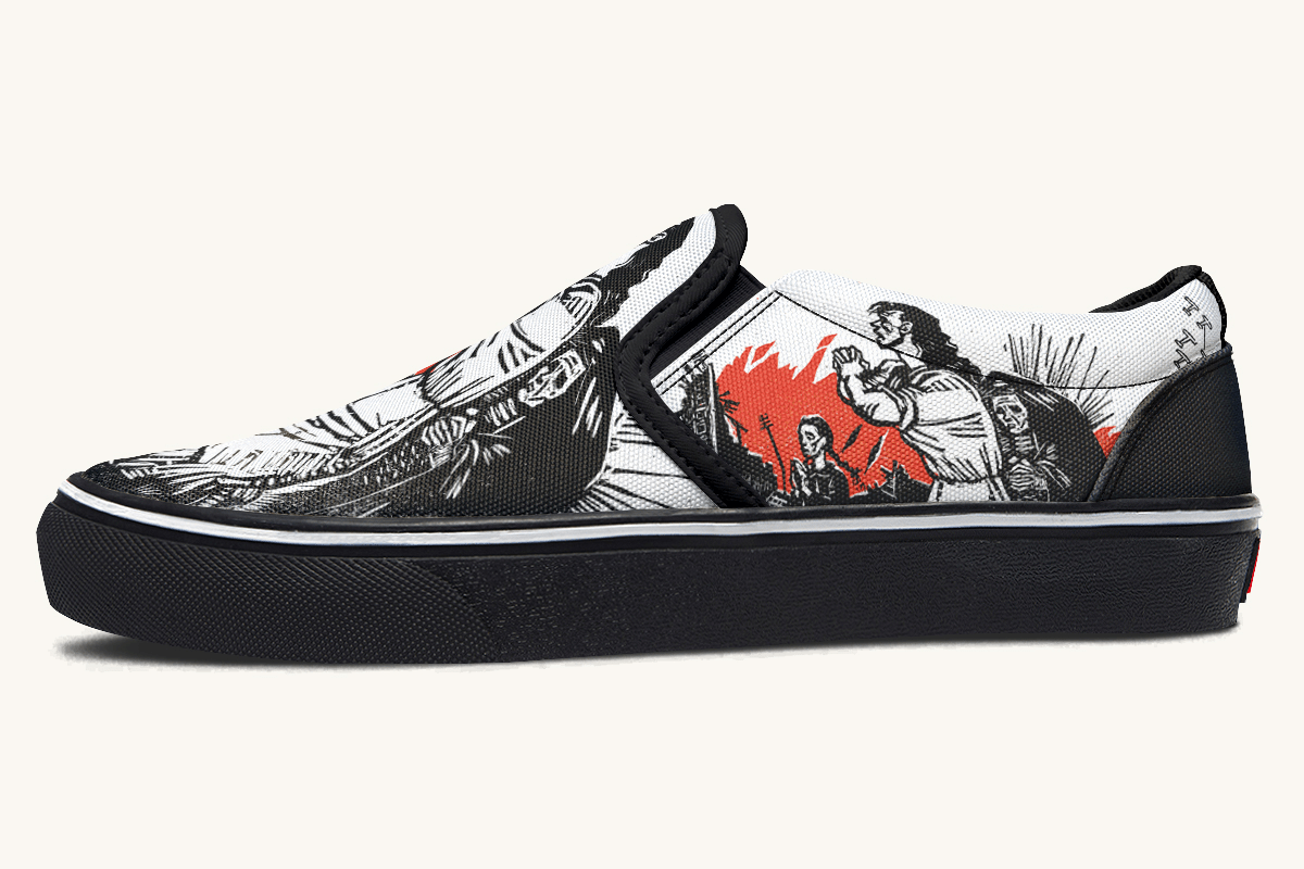 What They Remember Slip On Shoes - Jaded Lament
