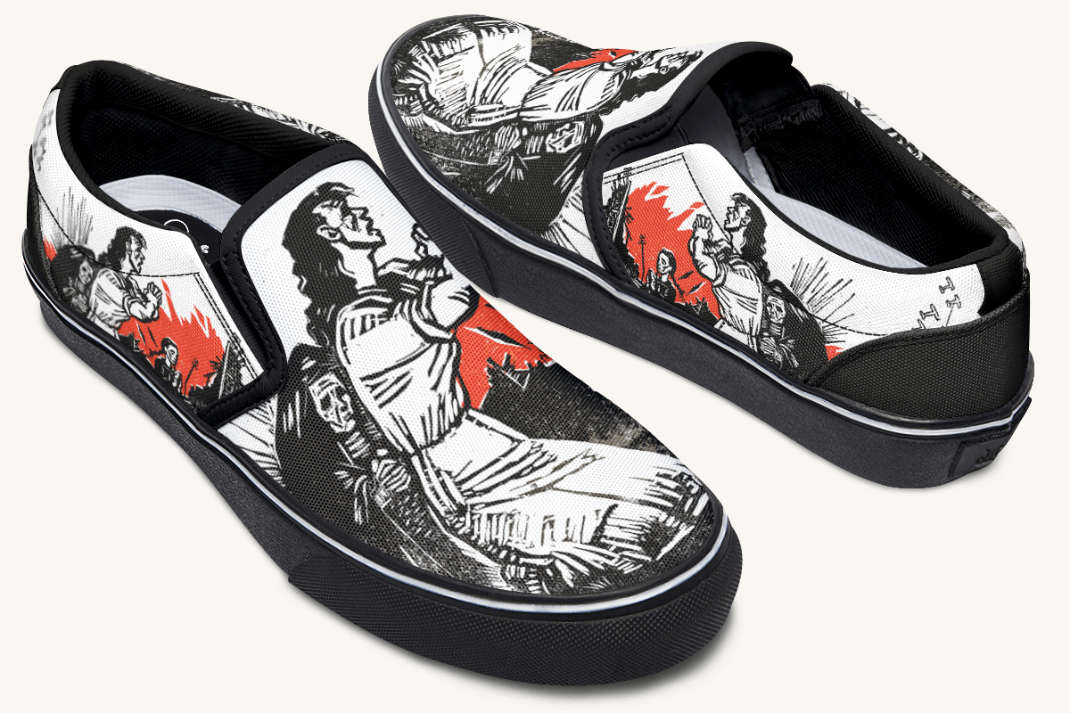 What They Remember Slip On Shoes - Jaded Lament