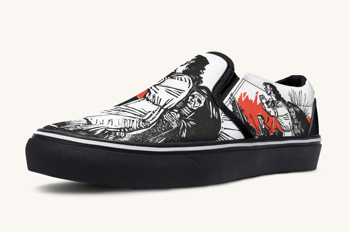 What They Remember Slip On Shoes - Jaded Lament