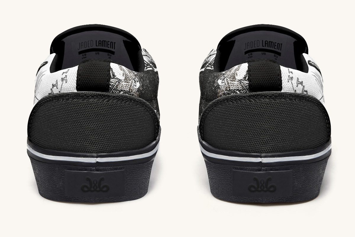 What They Remember Slip On Shoes - Jaded Lament