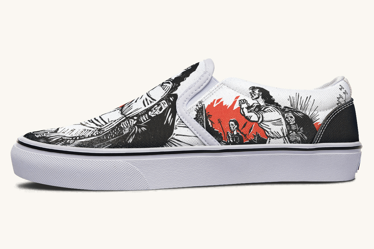 What They Remember Slip On Shoes - Jaded Lament