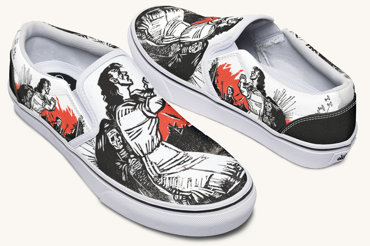 What They Remember Slip On Shoes - Jaded Lament